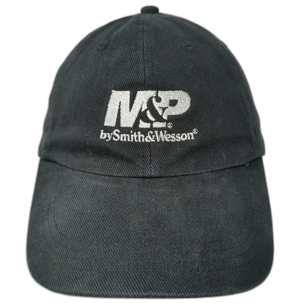 Quake City Caps Smith & Wesson M&P Baseball Cap Black One Size Slideback Hat